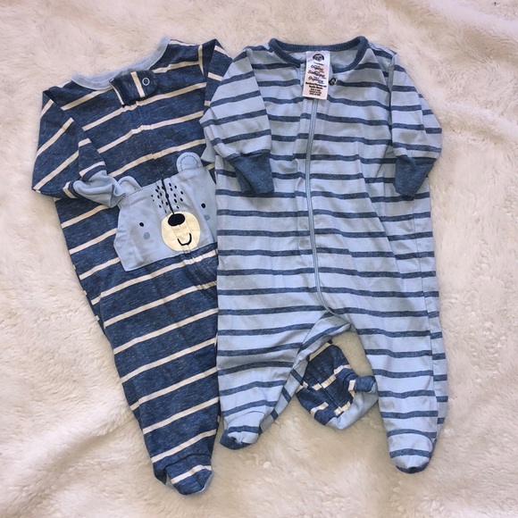 Gerber Other - Gerber Organic Footed Pajamas | Size Newborn